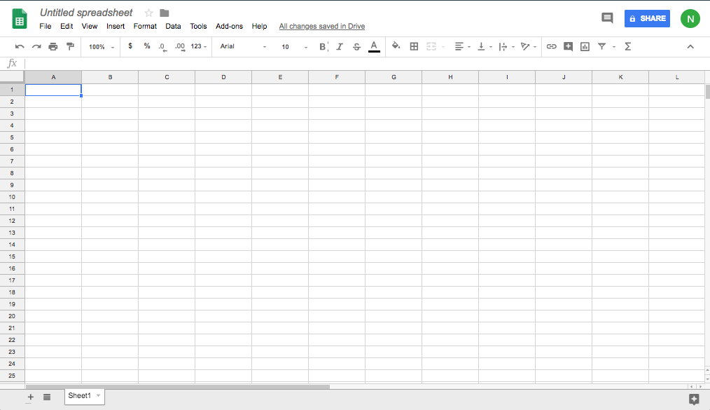 Google Sheets